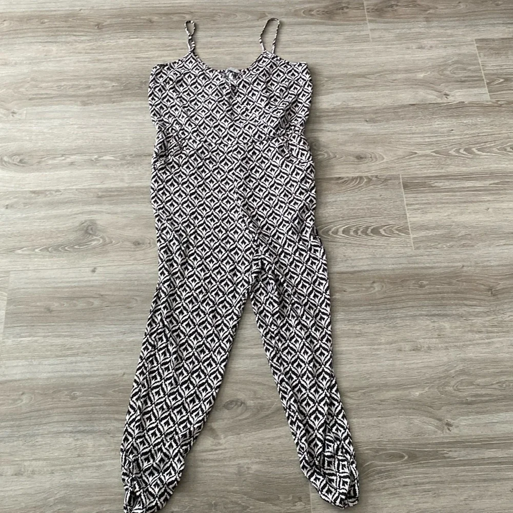 New York And Company Silky Spaghetti-Strap Woman’s Jumpsuit